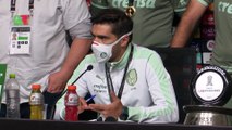Dusche gefällig? Palmeiras-Coach wird nass gemacht