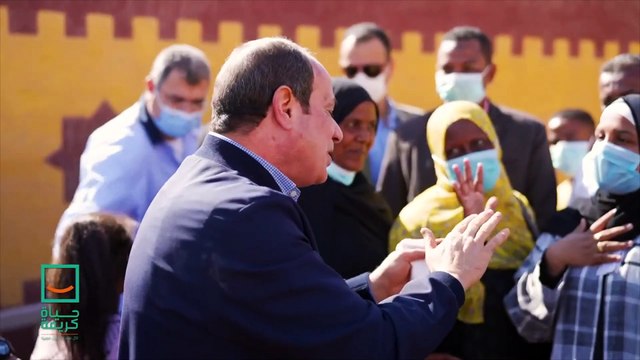 مبادرة حياة كريمة.. أهالى أسوان يشكرون الرئيس على بناء منازلهم المتضررة من السيول