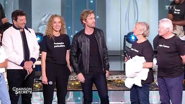 Elodie Fontan, accompagnée de nombreux proches, a surpris Philippe Lacheau dans La Chanson Secrète sur TF1.