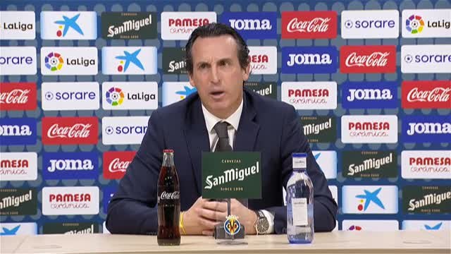 Emery sobre la mano de Piqué en el área: Hoy merecemos una explicación de alguien, el Villarreal merece una explicación