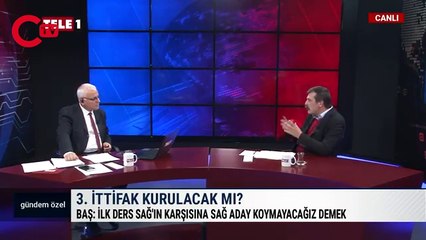 Erkan Baş: Eğer hata yapılmazsa Millet İttifakı'nın adayını iki turda da destekleriz