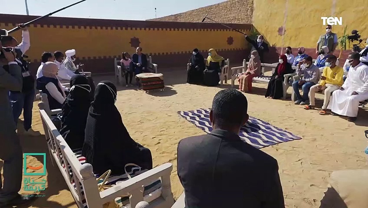"بيتي كان ركام وحياة كريمة هترجعه أحسن ما كان" إحدى سيدات قرية غرب أسوان توجه الشكر للرئيس السيسي