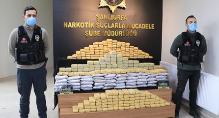 Şanlıurfa’da 20 milyon liralık eroin ele geçirildi