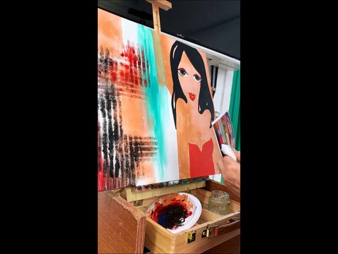 217. Vörös Bor - 42. POP ART 1