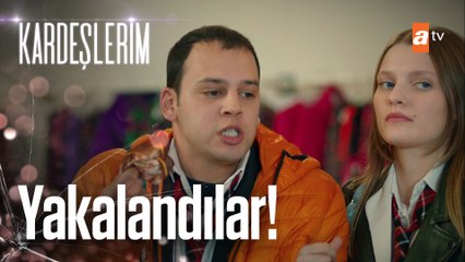 Harika ve Oğulcan fular çaldı! - Kardeşlerim 30. Bölüm