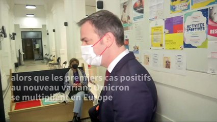 Covid-19: Véran estime "probable" la circulation du variant Omicron en France
