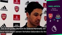 Arteta: “Ein großer Moment für Martinelli”