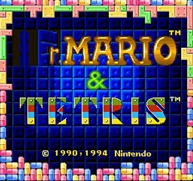 Tetris & Dr. Mario online multiplayer - snes