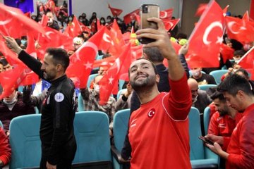 Ampute Futbol Milli Takımı Sivas'ta gençlerle buluştu