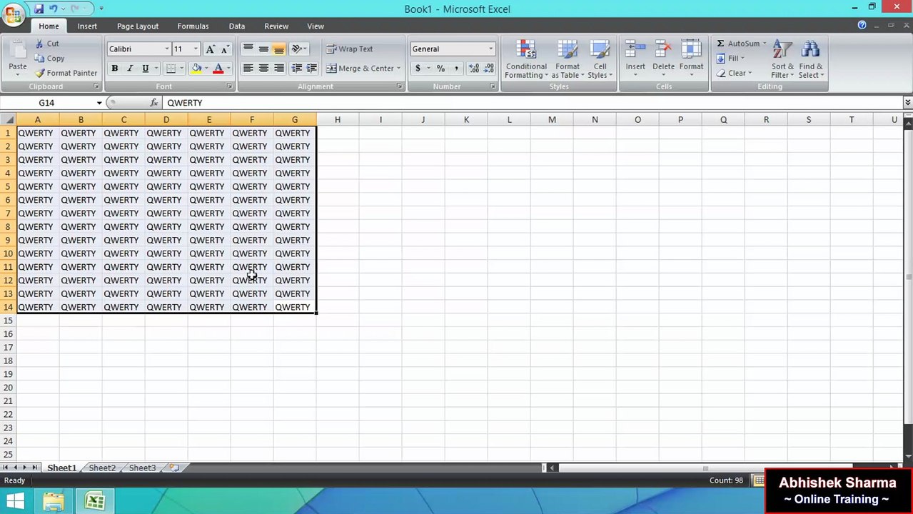Lesson - 02 | Ms Excel Tutorial In Hindi [ Beginners Level ]