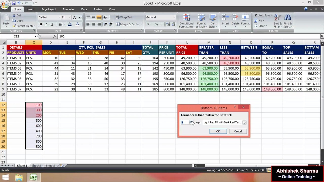 Lesson - 03 | Ms Excel Tutorial In Hindi [ Beginners Level ]