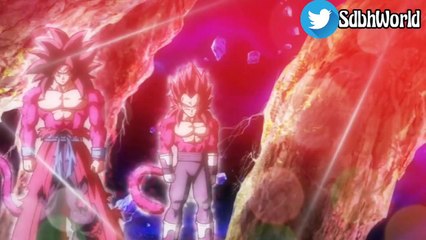 Super Dragon Ball Heroes Episode 40 Xeno Goku Vs Kid Fu!!