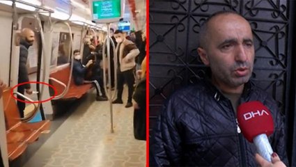 Metrodaki bıçaklı saldırganın babası: Ya birine zarar verseydi?