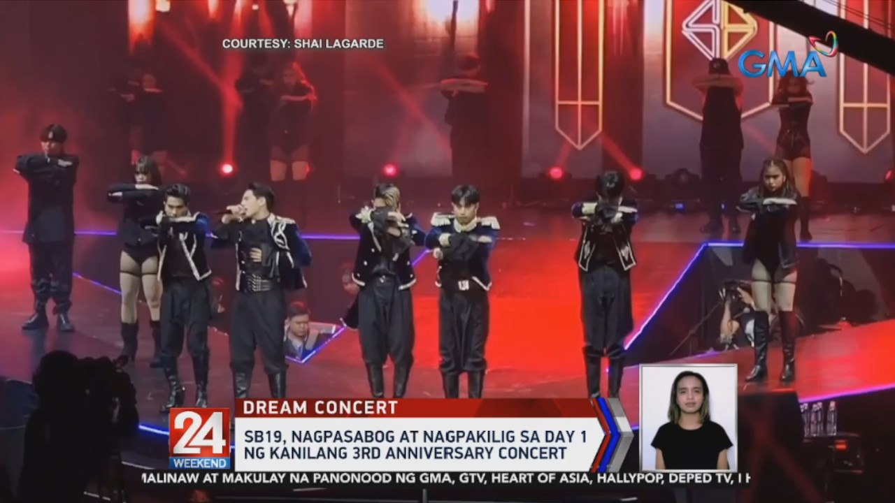 SB19, nagpasabog at nagpakilig sa day 1 ng kanilang 3rd anniversary concert | 24 Oras Weekend