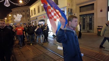 Κροατία: Πορεία διαμαρτυρίας για τα περιοριστικά μέτρα