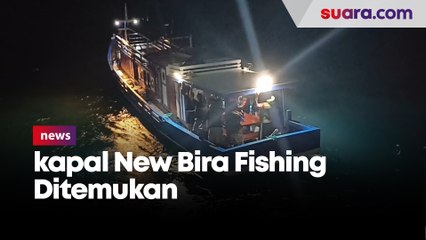 Kapal New Bira Fishing Ditemukan, 13 Penumpang Selamat Termasuk Fauzi Andi Wawo