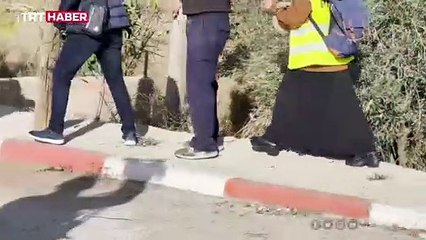 İsrail Batı Şeria'da Filistinlilere müdahale etti