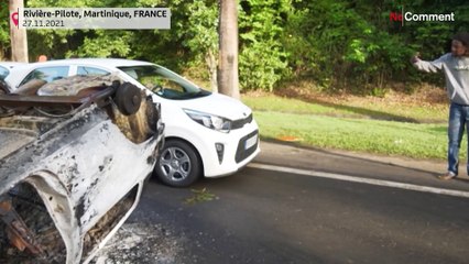 Manifestations et violences en Martinique contre les mesures de restriction