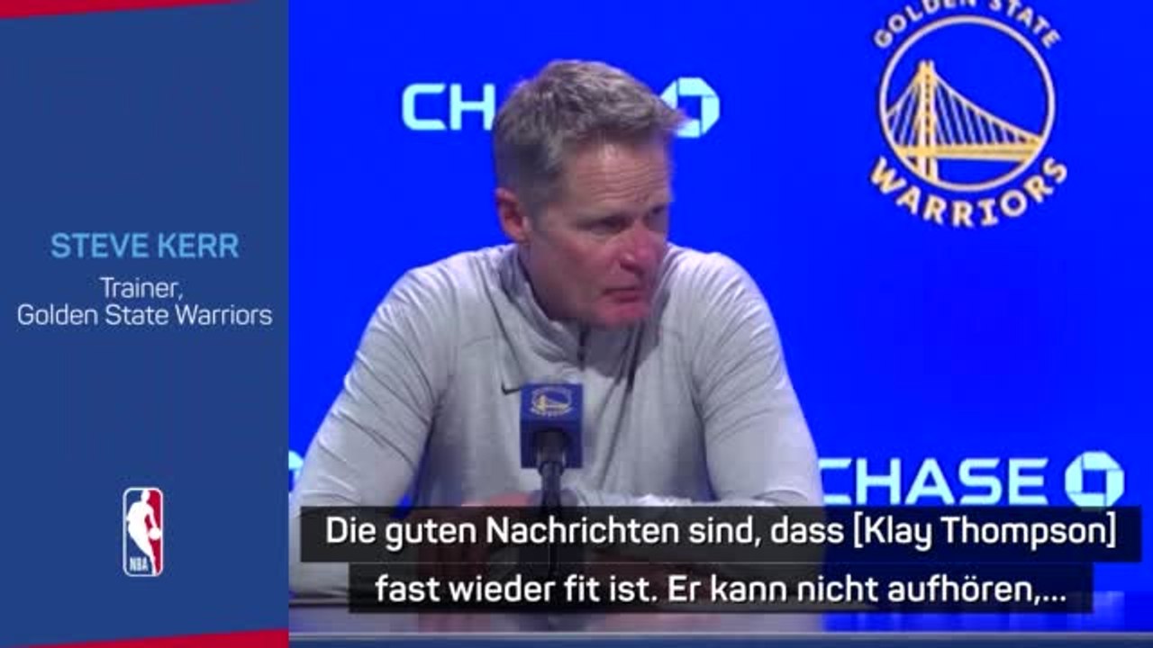 Curry und Kerr sprechen über Thompson-Comeback