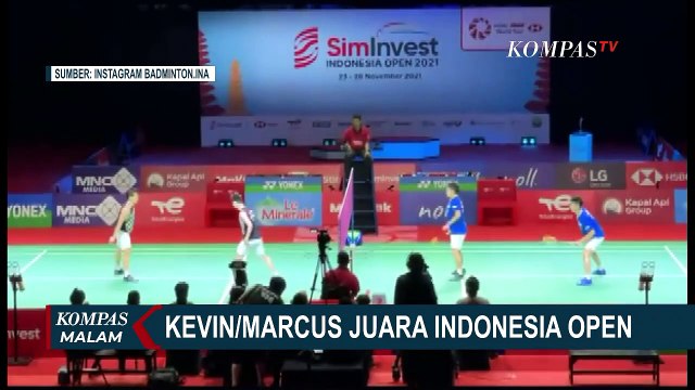 Bangga Jadi Juara Indonesia Open 2021, Kevin/Marcus: Pastinya Kita Akan Terus Lakukan yang Terbaik