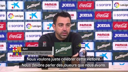 15e j. - Xavi : "Cette victoire va booster notre confiance"