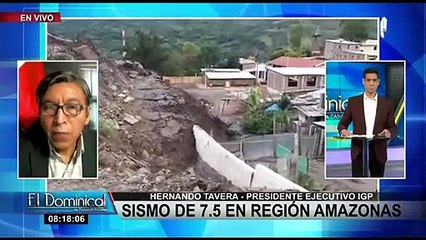 IGP: “En zona de selva siempre son frecuentes los sismos de elevada magnitud”