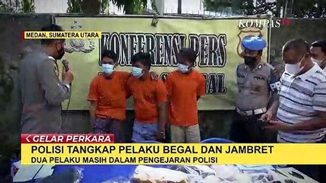 Unit Reskrim Polsek Sunggal Berhasil Tangkap Komplotan Jambret, Pelaku Terancam 12 Tahun Penjara
