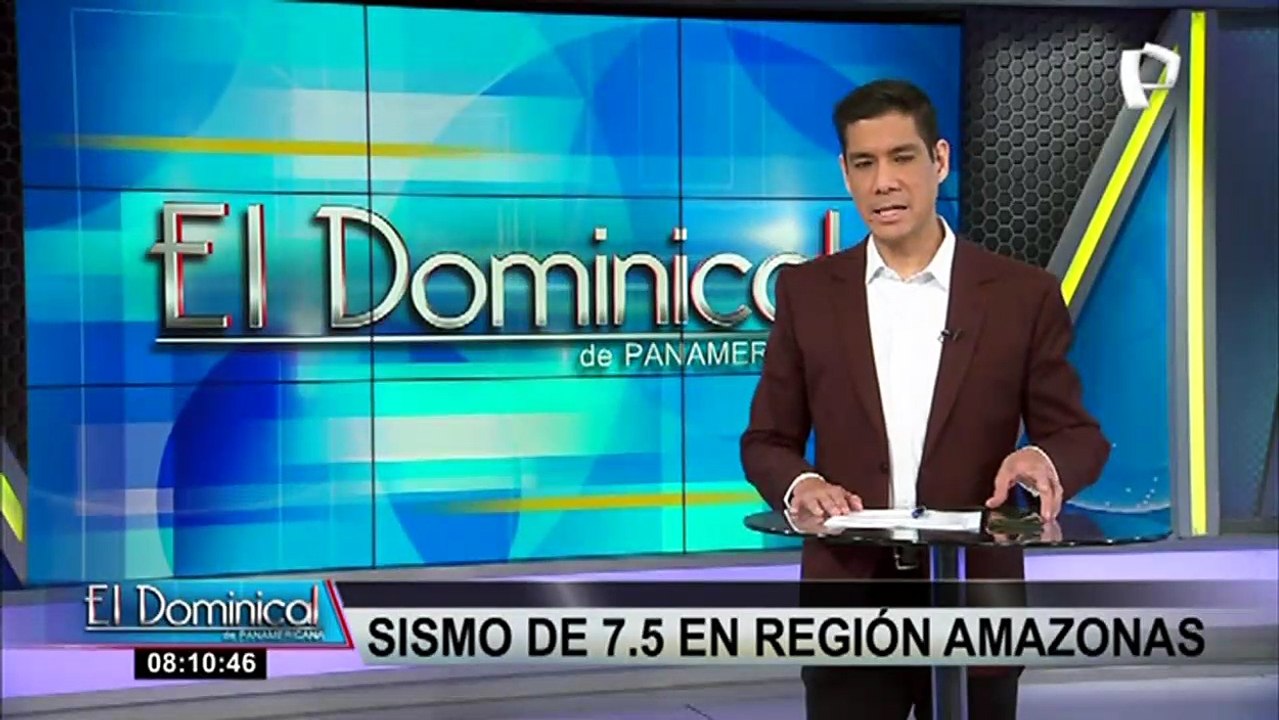 Amazonas: terremoto de magnitud 7.5 sacudió esta mañana la provincia de Condorcanqui