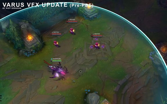 LoL : Bande annonce de la mise à jour visuelle de Varus