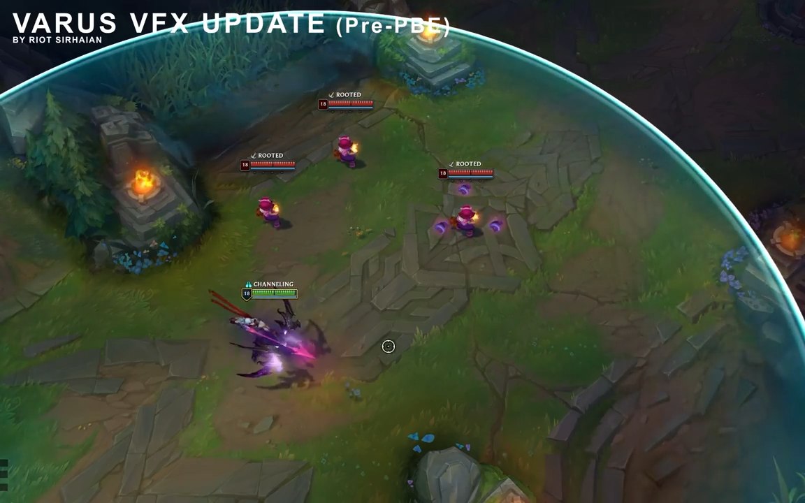 LoL : Bande annonce de la mise à jour visuelle de Varus
