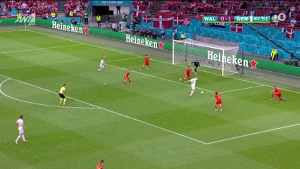 Ουαλία - Δανία 0-4 Φάση των ''16'' Euro 2020. (26/06/2021)