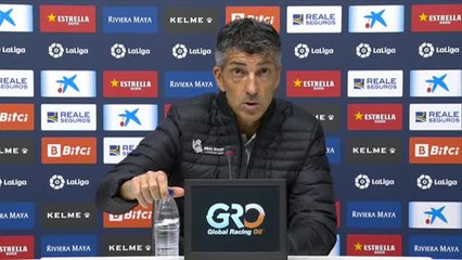 Alguacil, sobre el gol anulado: "Preguntadle a Mateu"