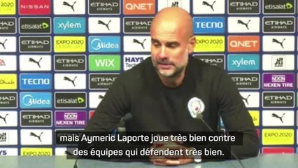 Download Video: 13e j. - Guardiola : “Aymeric Laporte joue très bien”