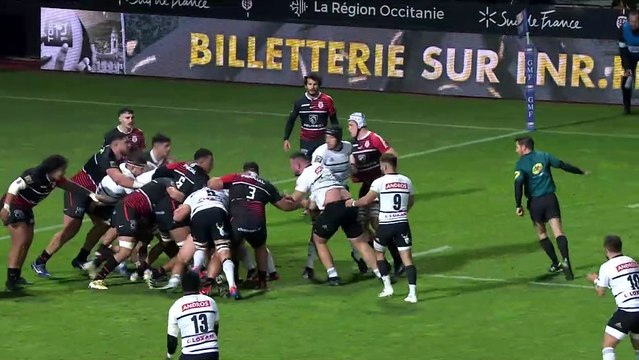 TOP 14 - Essai de Joris JURAND (CAB) - Stade Toulousain - CA Brive - J11 - Saison 2021/2022