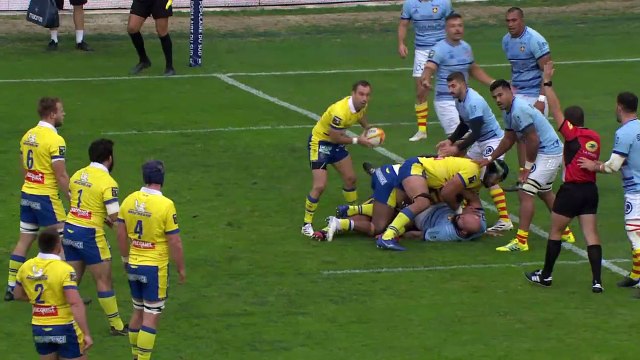 TOP 14 - Essai de Tani VILI (ASM) - ASM Clermont - USA Perpignan - J11 - Saison 2021/2022