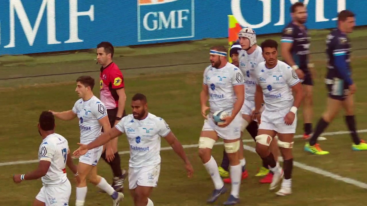 TOP 14 - Essai de Tyler ARDRON (CO) - Montpellier HR - Castres Olympique - J11 - Saison 2021/2022