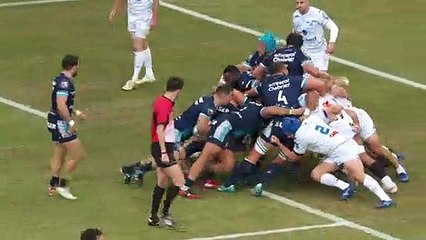 TOP 14 - Essai de Jérémie MAUROUARD (MHR) - Montpellier HR - Castres Olympique - J11 - Saison 2021/2022