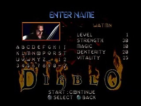 Diablo online multiplayer - psx