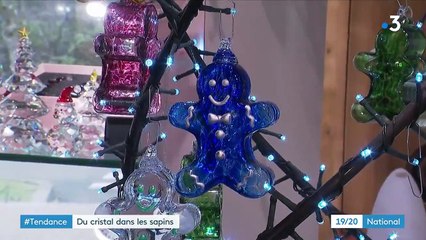 Moselle : des sapins de Noël ornés de cristal