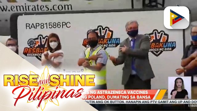 Higit 547-K doses ng AstraZeneca vaccines na donasyon ng Poland, dumating sa bansa