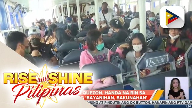 Alabat LGU sa Quezon, handa na rin sa pagsisimula ng Bayanihan, Bakunahan ngayong araw