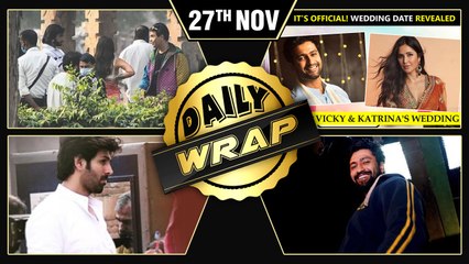 Katrina Vicky's Wedding Date, Kartik's Look LEAKED From Shehzada, Brahmastra Release | Top 10 News
