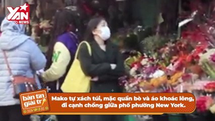 Mako lặng lẽ đẩy xe hàng tại Mỹ, không nhân viên an ninh: Đã đến lúc sống như 1 thường dân | Điện Ảnh Net