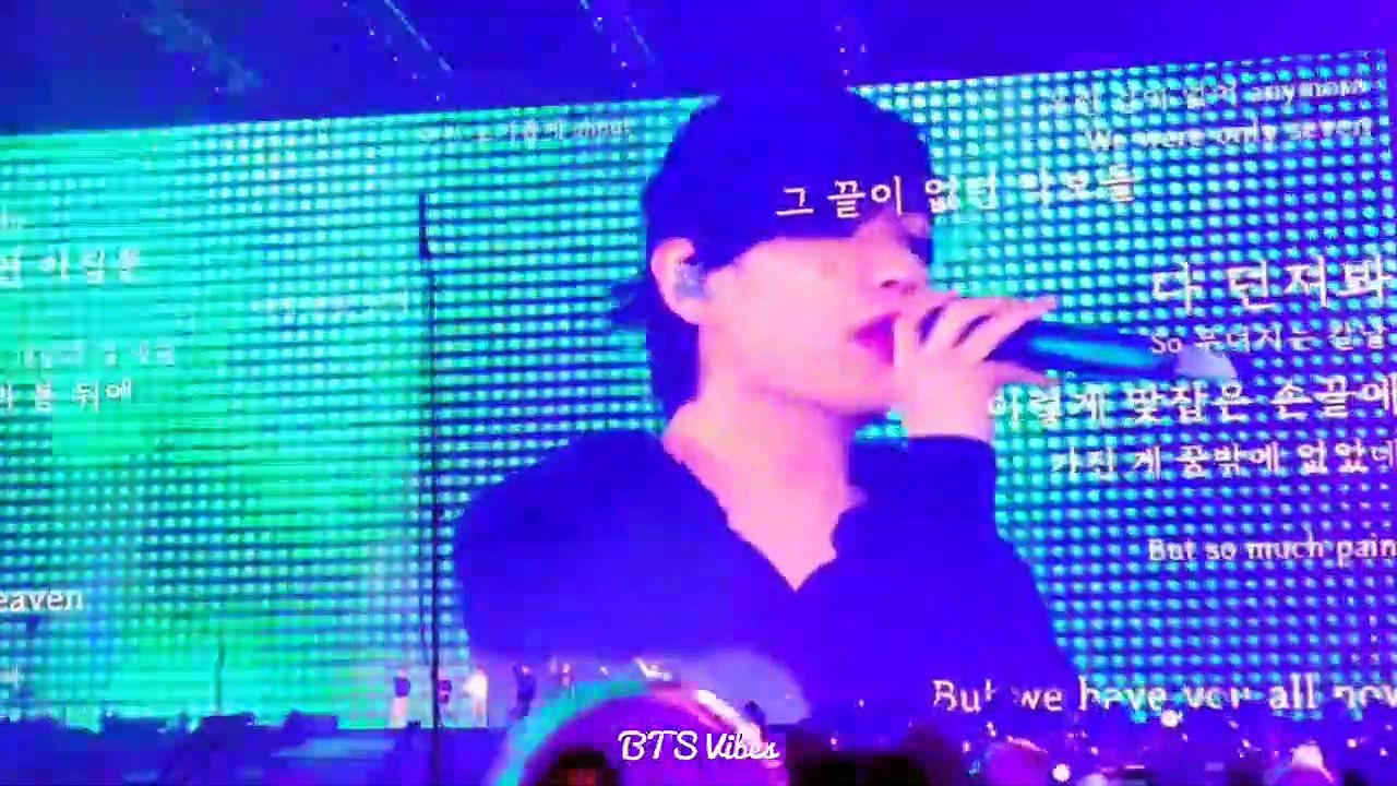 We are Bulletproof the Eternal Fancam BTS Permission to Dance in LA Concert