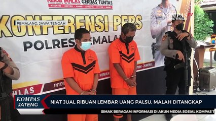 Niat Jual Ribuan Lembar Uang Palsu, Malah Ditangkap Polisi