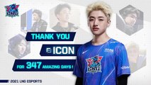 LoL: Icon deja LNG Esports luego de un año juntos. da paso a Doinb