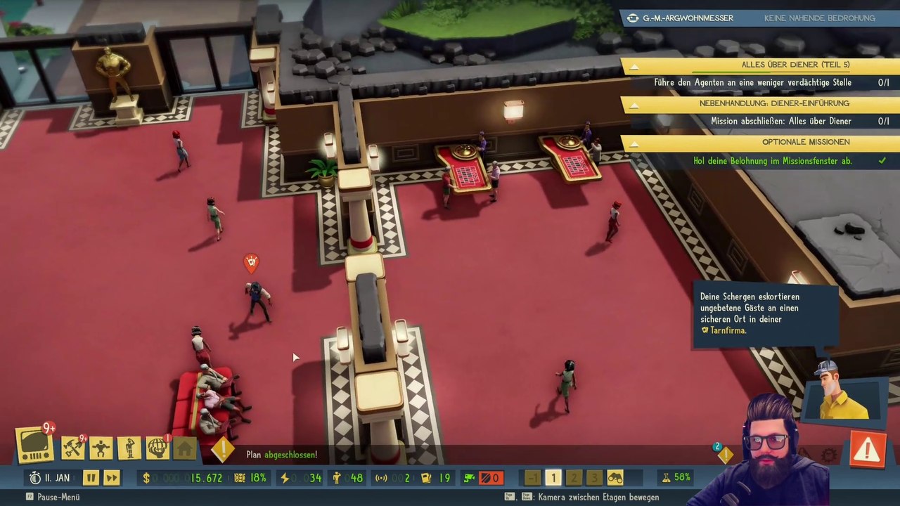 Evil Genius 2  Let's Play Folge #006 Wiedereröffnung des Casinos  [German/Deutsch]