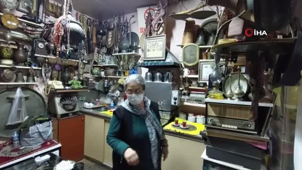 Geçmişe derin bir yolculuk: Müze gibi çay ocağı