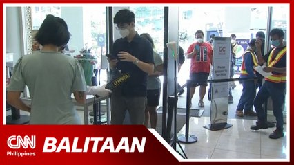 Mga mall naghahanda sa holiday rush