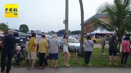 农博PPV首推科兴加强剂 早上排队人龙 达200公尺